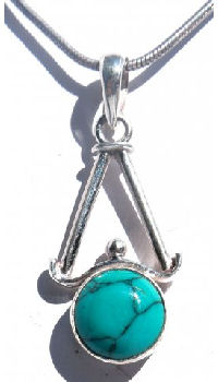 Tea Drop Pendent Turqiuoise SP-2008T - Click Image to Close